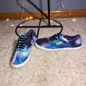 Galaxy Slip On Vans